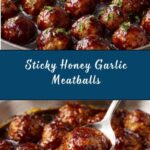 Honey Garlic Meatballs Recipe