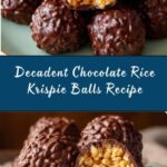 Chocolate Rice Krispie Balls Recipe