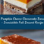 Pumpkin Churro Cheesecake Bars Recipe