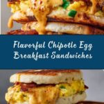 Spicy Chipotle Egg Breakfast Sandwiches Recipe