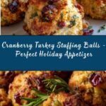 Cranberry & Turkey Stuffing Balls Recipe