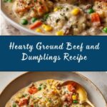 Ground Beef and Dumplings Recipe