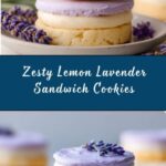Lemon Lavender Sandwich Cookies Recipe