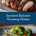 Balsamic Rosemary Chicken Breasts (Pan Fried) Recipe