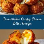 Crispy Homemade Fried Cheese Bites Recipe
