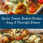 Garlic Tomato Baked Chicken Recipe