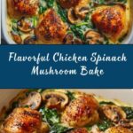 Chicken, Spinach, and Mushroom Low Carb Oven Dish Recipe