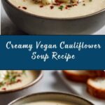 Delicious Vegan Cauliflower Soup Recipe