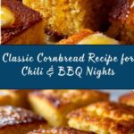 Cornbread, Perfect as a Side Dish for Chili and BBQ Recipe