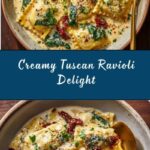 Creamy Tuscan Ravioli Recipe