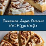 Cinnamon-Sugar Pizza Made with Crescent Rolls Recipe