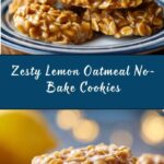 Lemon Oatmeal No-Bake Cookies Recipe