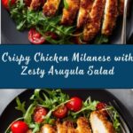 Chicken Milanese with Arugula Salad Recipe