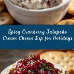 Holiday Cranberry Jalapeño Cream Cheese Dip Recipe