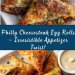 Philly Cheesesteak Egg Rolls Recipe