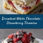 White Chocolate-Strawberry Tiramisu Recipe