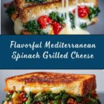 Mediterranean Spinach Grilled Cheese Recipe