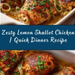Lemon Shallot Chicken Recipe
