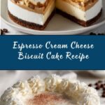Sumptuous Espresso-Infused Biscuit and Cream Cheese Cake Recipe