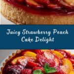 Strawberry Peach Cake Recipe