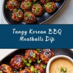 Korean BBQ Meatballs Dip Recipe