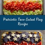 Taco Salad Flag Recipe