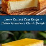 Italian Grandma’s Lemon Custard Cake – Classic Recipe