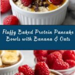 Baked Protein Pancake Bowls Recipe