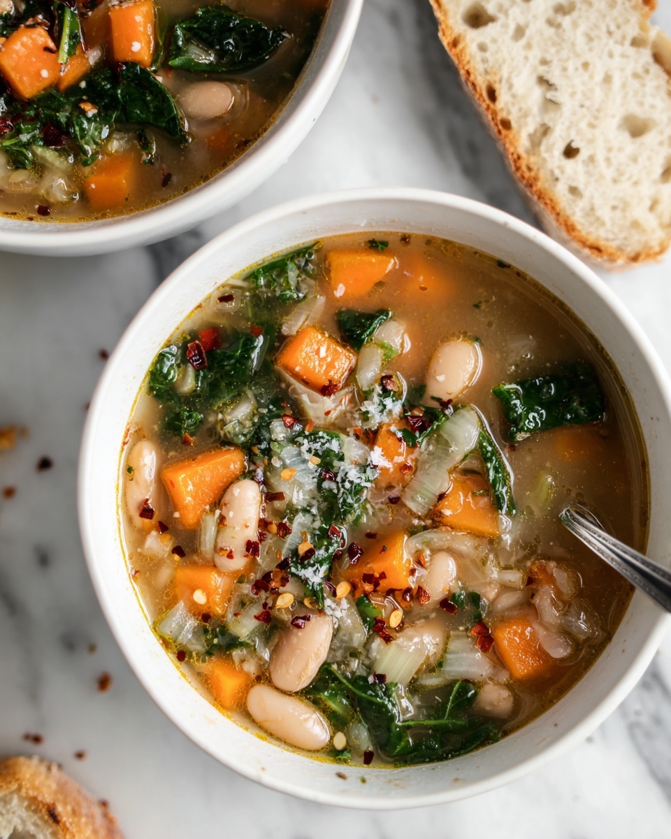 Fire-Roasted White Bean Soup Recipe - Recipe Image