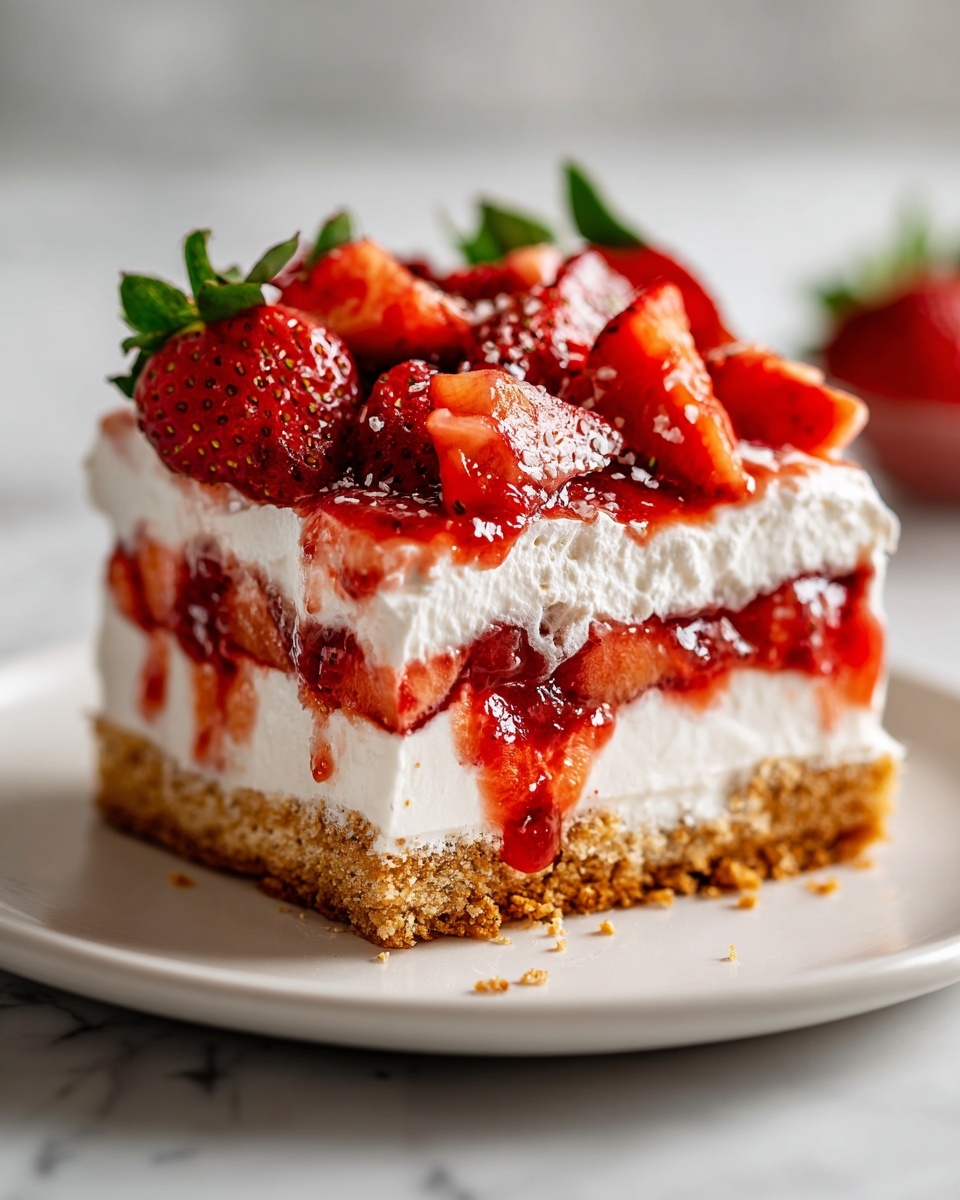 Strawberry Icebox Cake Recipe - Recipe Image