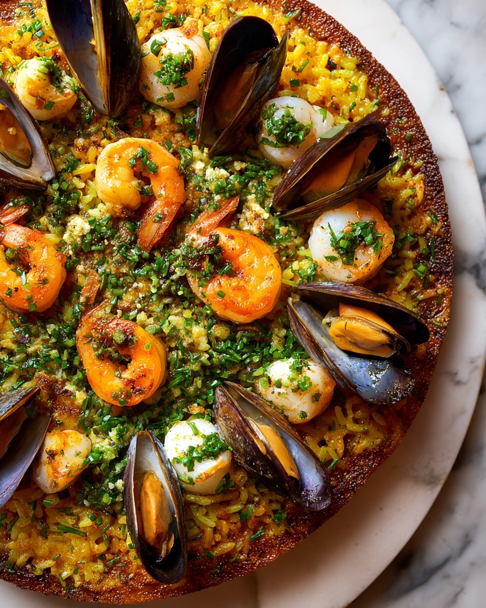 Seafood Paella Recipe - Recipe Image