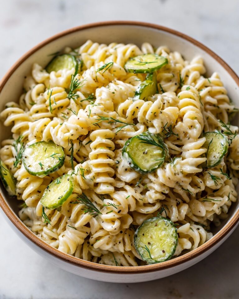 Dill Pickle Pasta Salad for a Tangy Twist Recipe