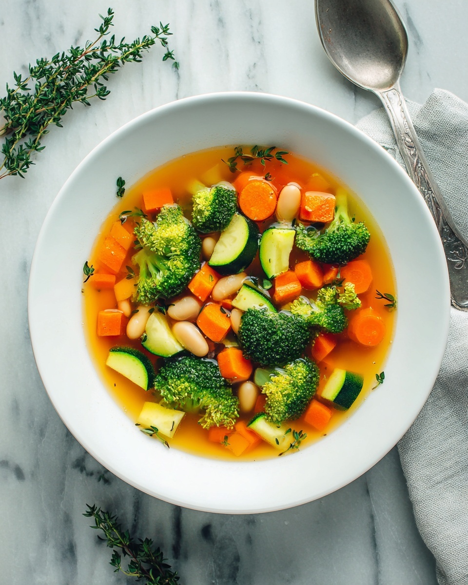 Easy Vegetable Soup Recipe - Recipe Image