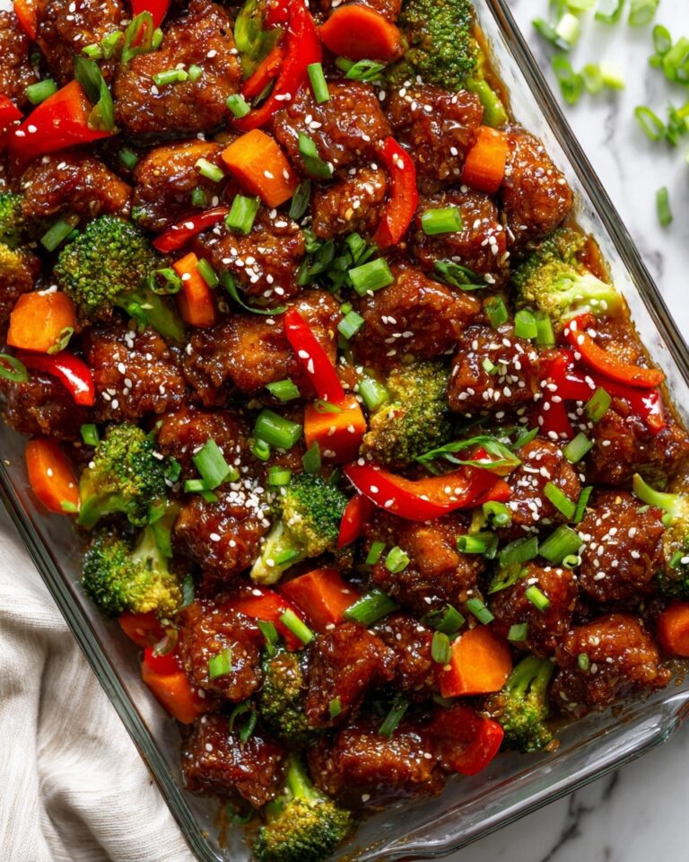 Teriyaki Chicken & Stir Fry Casserole Recipe