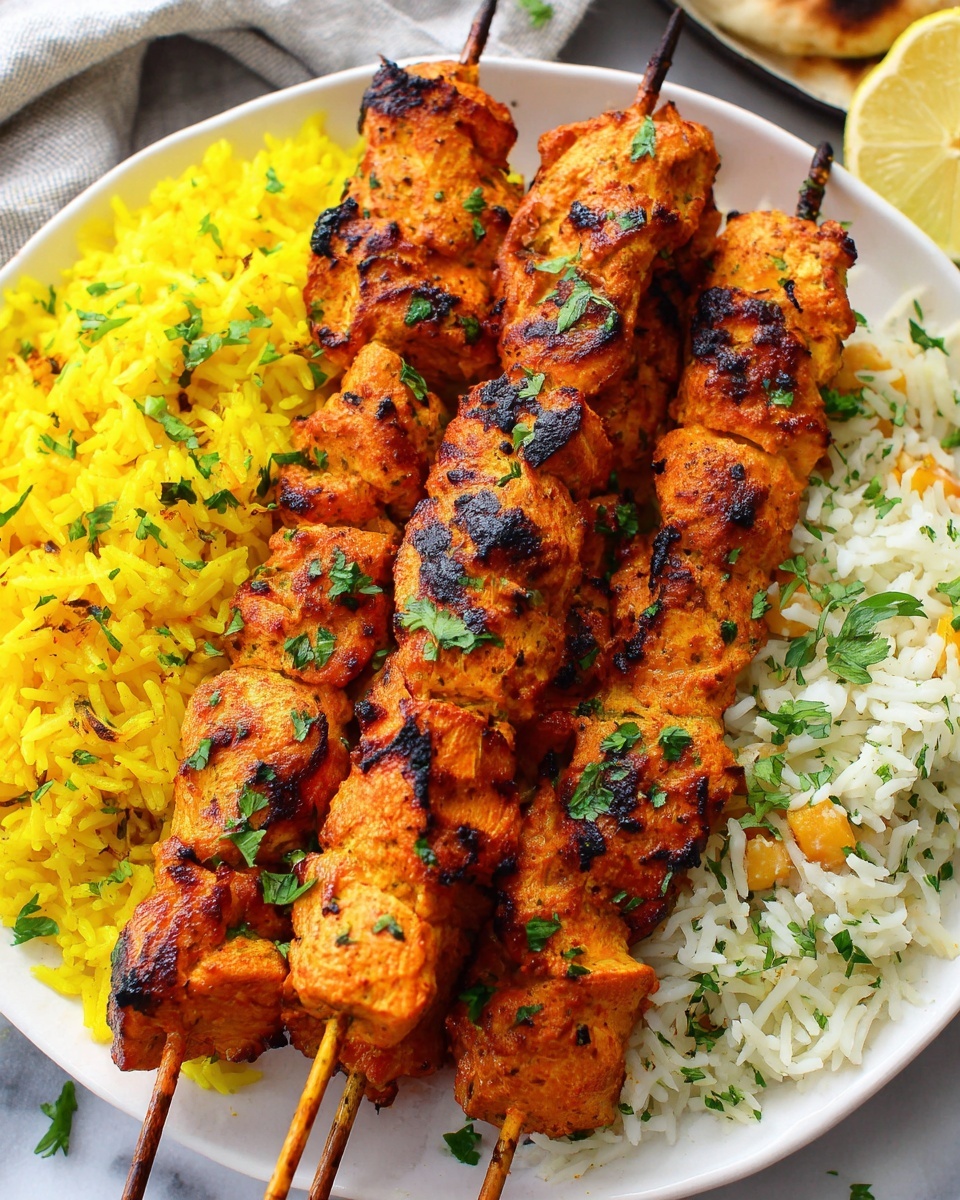 Cilantro Orange Chicken with Rice and Beans Recipe - Recipe Image