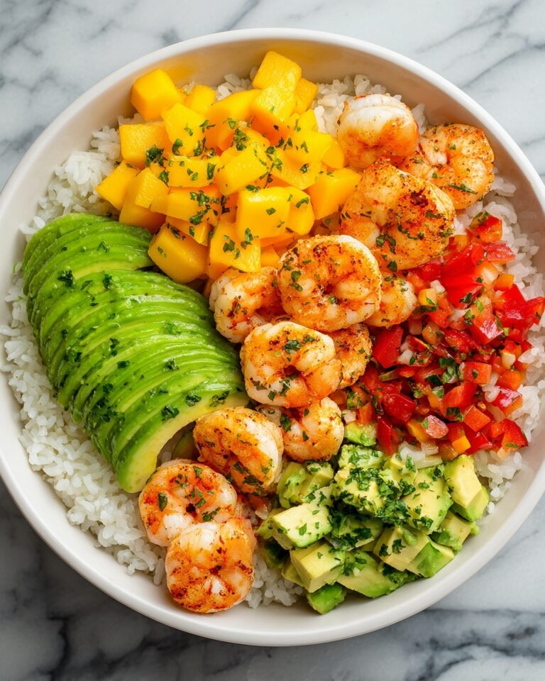 Shrimp and Avocado Bowls with Mango Salsa Recipe