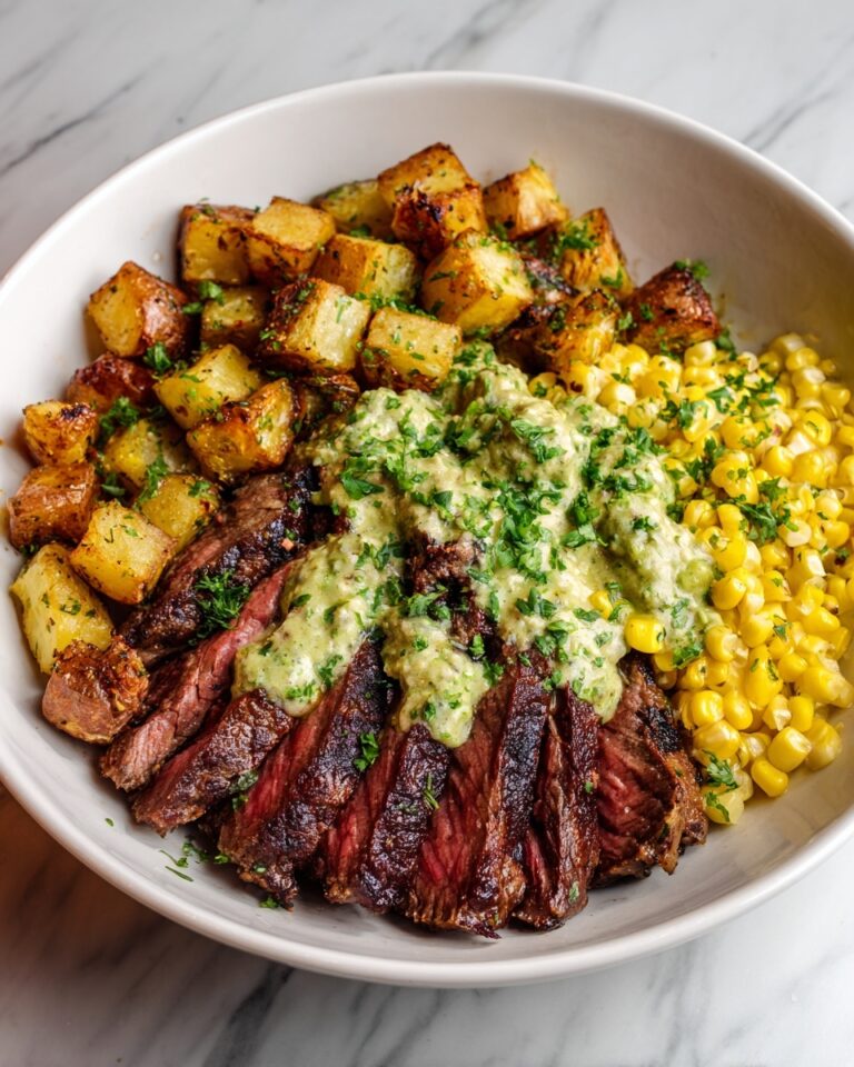 Steak Avocado Corn Bowl Recipe