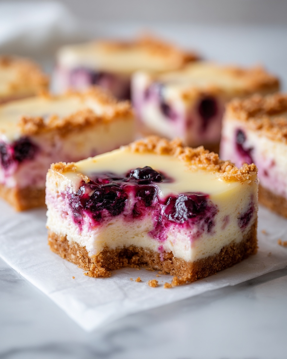 Lemon Blueberry Bars Recipe - Recipe Image