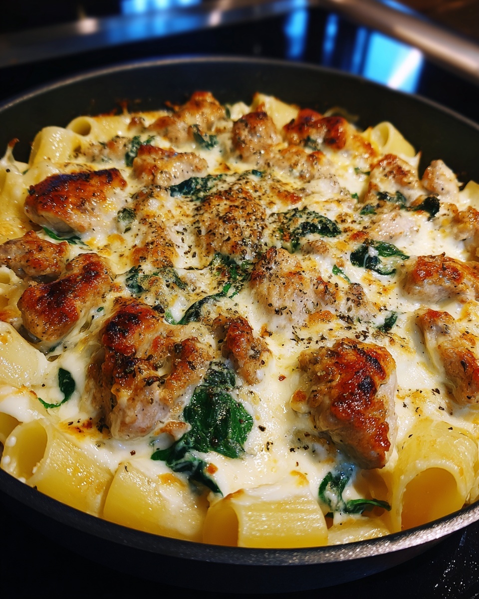 Creamy Ricotta Chicken Pasta Recipe - Recipe Image