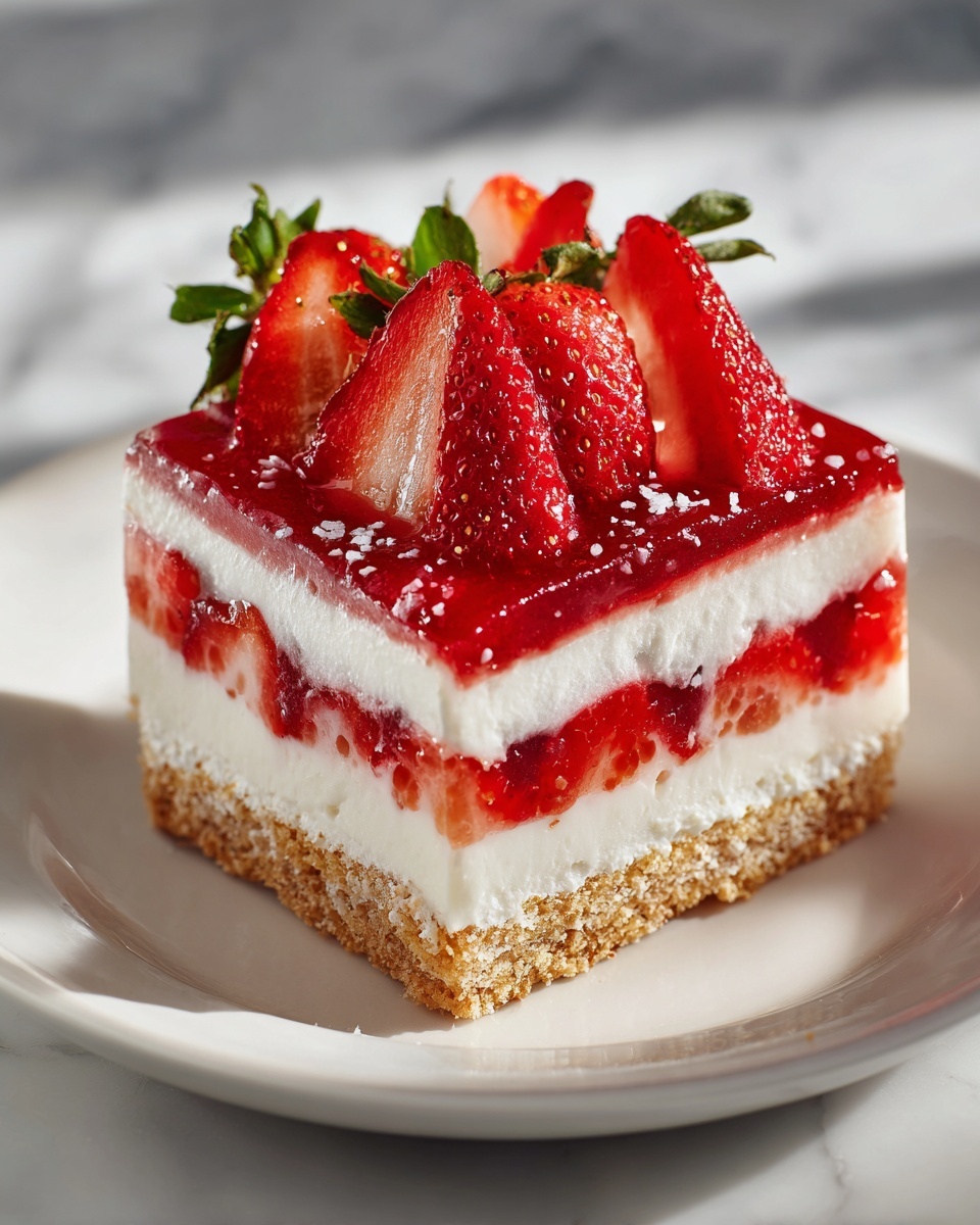 Strawberry Icebox Cake Recipe - Recipe Image