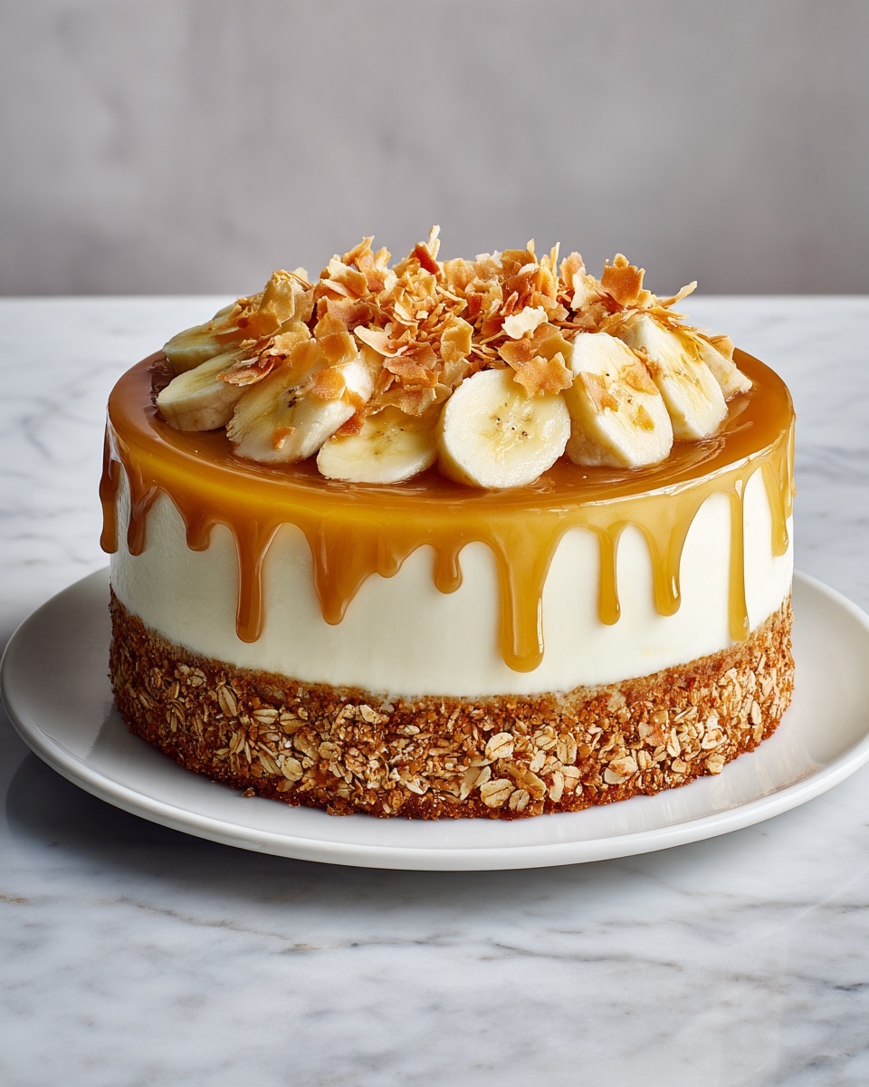 Banana Pudding Crunch Cheesecake Recipe - Recipe Image