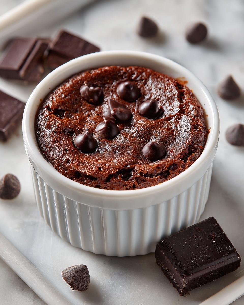 Chocolate Baked Oats Recipe - Recipe Image