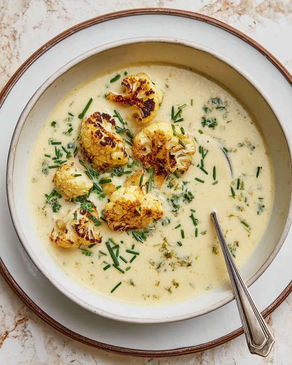 Roasted Cauliflower Soup Recipe - Recipe Image
