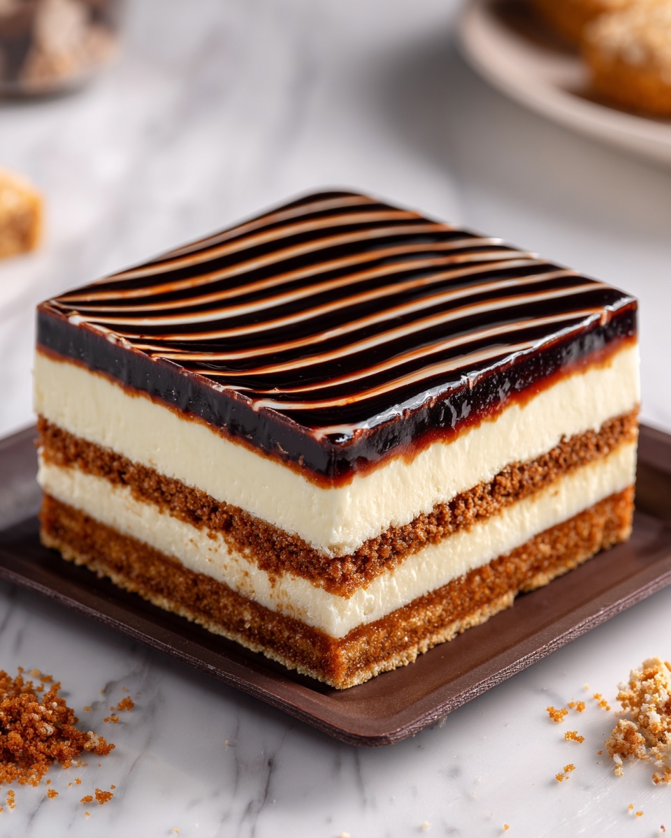 No-Bake Chocolate Eclair Cake Recipe - Recipe Image