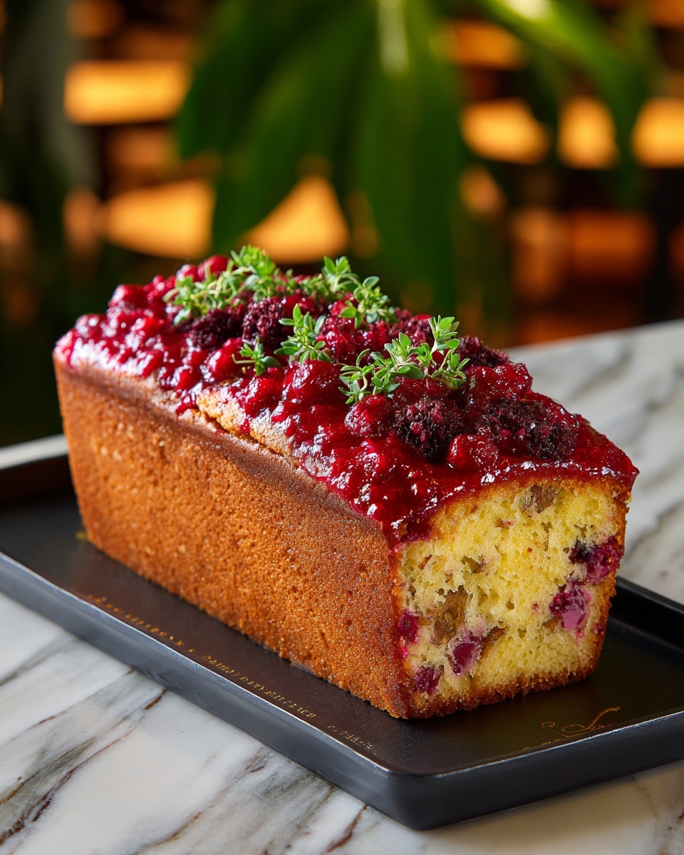 Christmas Cranberry Loaf Recipe - Recipe Image