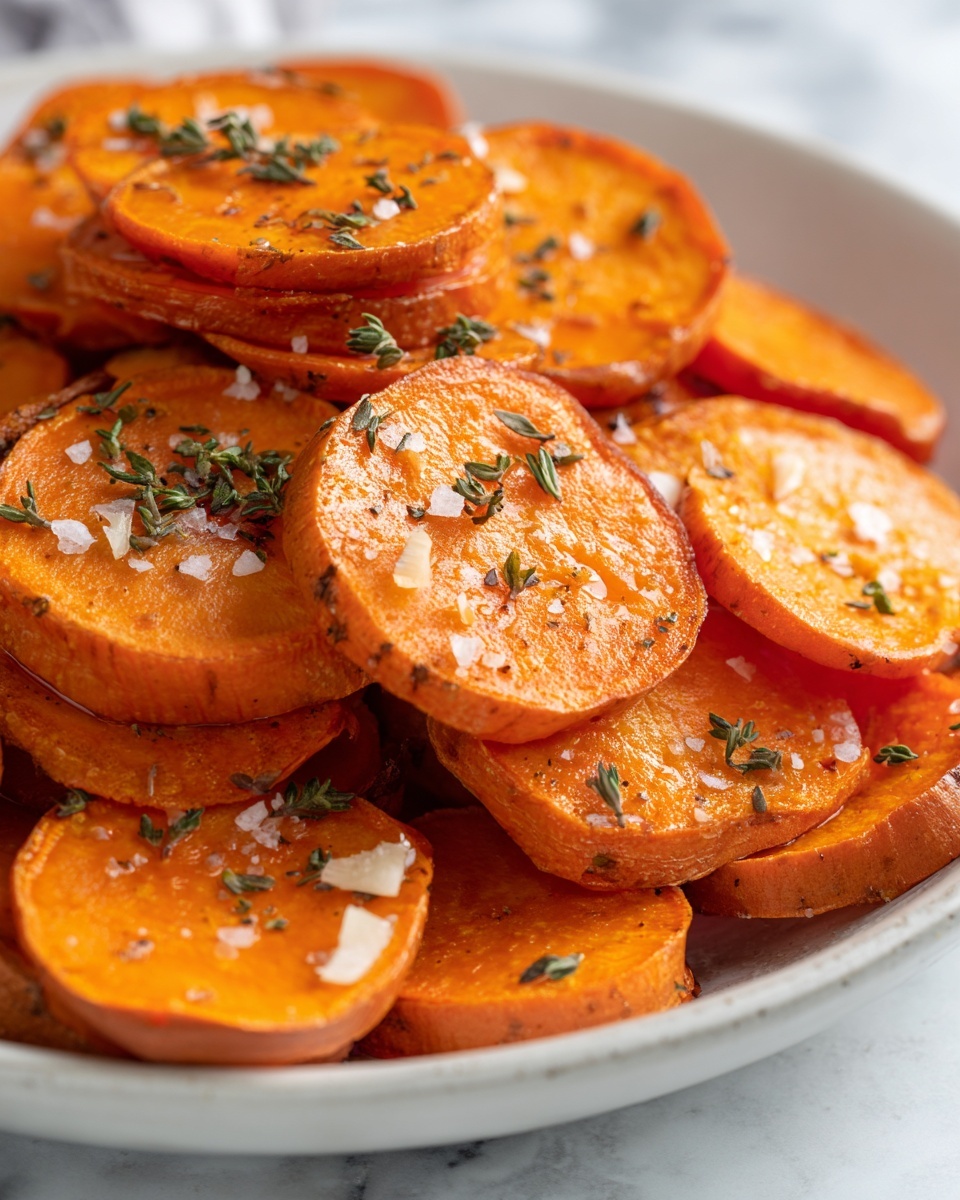 Roasted Sweet Potatoes with Garlic and Parmesan Recipe - Recipe Image