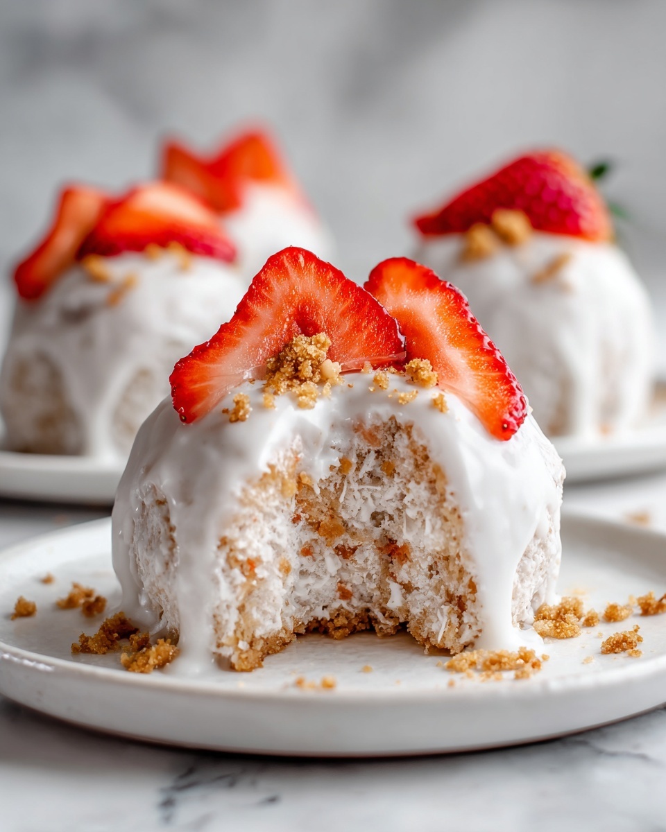 Strawberry Cheesecake Cinnabon Rolls Recipe - Recipe Image