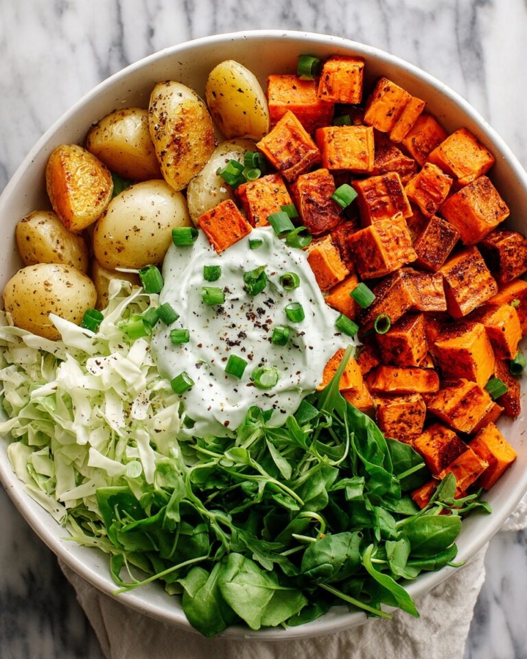 Buffalo Chicken and Brussels Sprouts Bowl with Crispy Potatoes Recipe