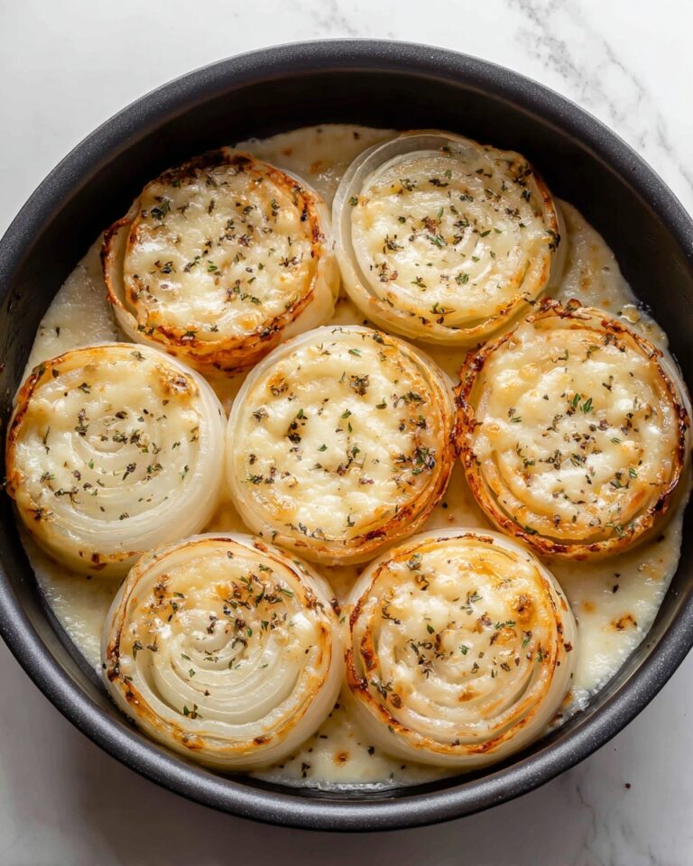 Roasted Parmesan Creamed Onions Recipe