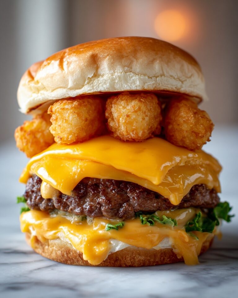 Mini Tater Tot Cheeseburgers Recipe